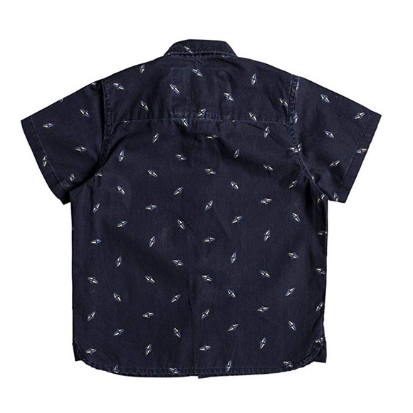 🆕 Quiksilver Boys' Boredsnap Mini Motif SS - Picture 3 of 7